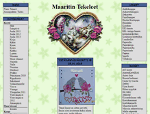 Tablet Screenshot of maarit.tekeleet.net
